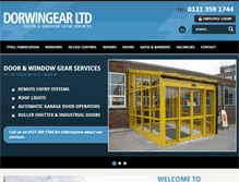 Tablet Screenshot of dorwingear.co.uk